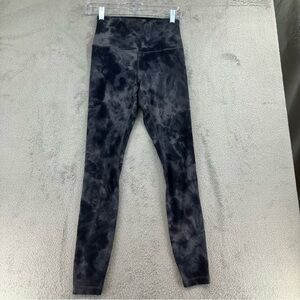 Lululemon Align Legging Womens 6 28 inch Diamond Dye Pitch Grey Graphite Grey